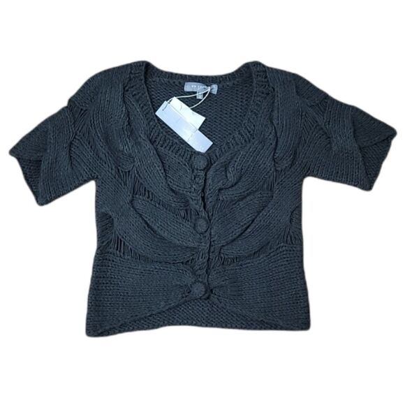 New MM Couture chunky knit cropped sweater Size Small - Picture 1 of 6